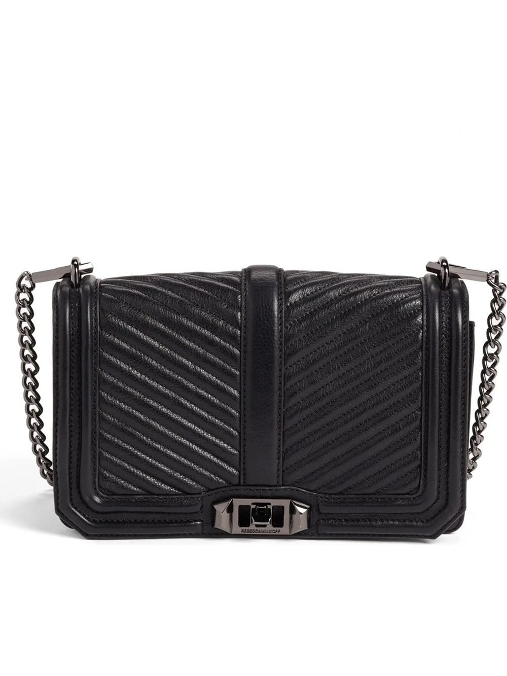 Rebecca Minkoff Love Chevron Quilted Crossbody Bag